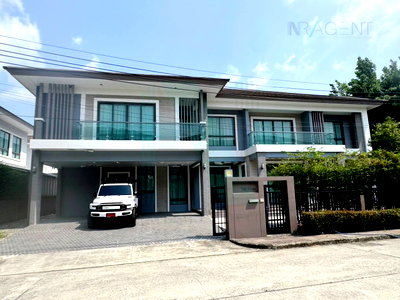 บ้านเดี่ยวให้เช่า : 📌 ให้เช่าบ้านเดี่ยว 2 ชั้น เดอะ ปาล์ม พัฒนาการ 4 ห้องนอน 4 ห้องน้ำ