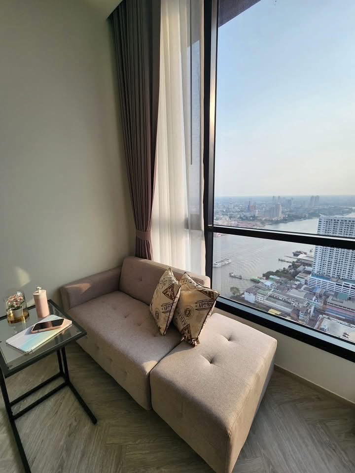 Chapter Charoennakhon Riverside  ชั้น 40 วิวแม่น้ำ ทักไลน์ @081mrzsz