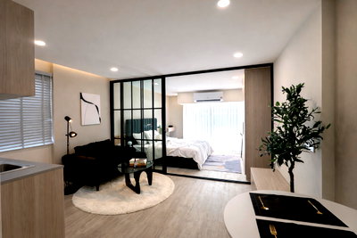 ขายคอนโด : 🔥 ขาย! ห้องรีโนเวทใหม่ พร้อมอยู่ 🧳✨🏢 Condo City Villa ลาดพร้าว 130 (BK009)