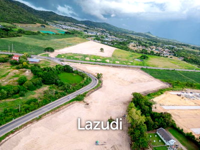 ที่ดิน หัวหิน ซ.112 : 21 Rai Land for sale in Hua Hin with main road frontage