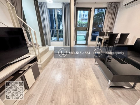 BESTDEAL FOR RENT CONDO. âIdeo Mobi Rama 9â2bedroom Duplex 62sqm. Rental 25,000 THB /month Near Phraram Kao 9 MRT Station 80 meters.