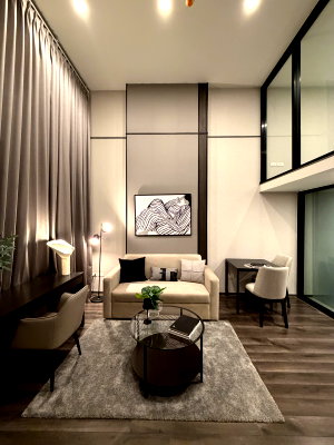 ขายคอนโด : 🔥ขายห้องพร้อมอยู่ ใจกลางพระราม 9🔥 - KnightsBridge Space Rama 9