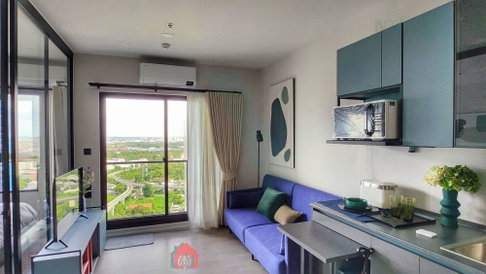 For Rent Condo THE KEY MRT PHETKASEM 48, Floor 25, 1 bed room, Room size 28 sqm
