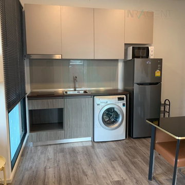 🎉 For rent condo BROWN CONDO RATCHADA 32 Building 1, Floor 4,2 bed room, Room size 47.00 sqm