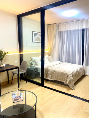 ขายคอนโด : 🔥 ขายด่วน! ห้องรีโนเวทใหม่ พร้อมอยู่ 🧳✨ 🏢 Condo Be You Chokchai 4 (BK006)