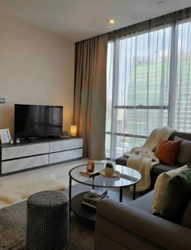 🚩 For Rent Condo THE BANGKOK SATHON Building 1, Floor 23,1 bed room, Room size 62 sqm