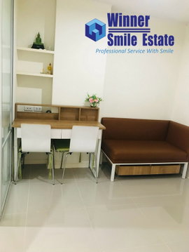 Condo for sale : Lumpini Condo Town Ramintra - Nawamin, near the Pink Line BTS (Khu Bon Station) and Ramintra Km. 9 Station.
