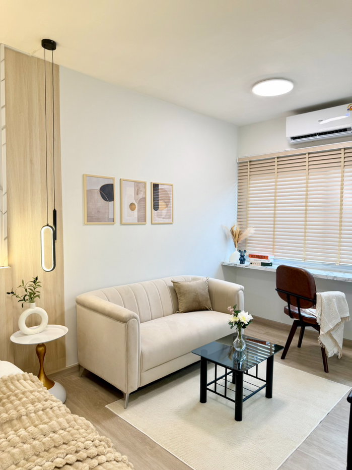 รูป 🔥 ขาย! ห้องรีโนเวทใหม่ พร้อมอยู่ 🧳✨ 🏢 Condo A Space Sukhumvit 77 (BK041) - รูปที่ 2/9