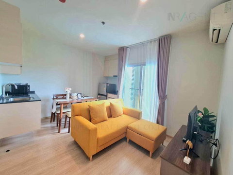 For Rent Condo NOBLE REVOLVE RATCHADA 2 Building 1, Floor 10,2 bed room, Room size 52.00 sqm