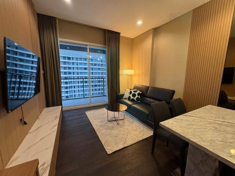 For Rent Condo THE SAINT RESIDENCES Building A, Floor 28,2 bed room, Room size 71 sqm