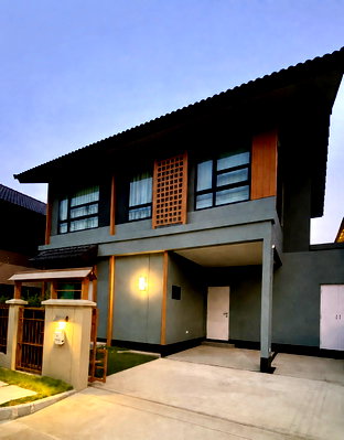 Twin houses for sale วิทยาลัยเทคนิคปทุมธานี : House for sale near Rangsit train stations and Bangpoon expressway 