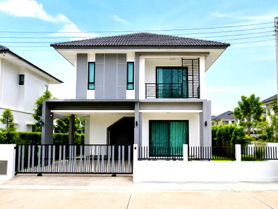 บ้านเดี่ยวให้เช่า : ให้เช่าบ้านเดี่ยว ม.เดอะโฮม บ้านฉาง ระยอง