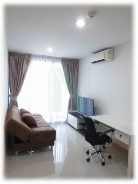 ให้เช่าคอนโด เดอะ เพรสซิเดนท์ สุขุมวิท 81 อาคาร B ชั้น 2 1 ห้องนอน ขนาด 35.00 ตรม ใกล้ Century The Movie Plaza