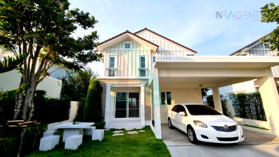 Houses for rent Samut Prakarn : For Rent House VILLAGGIO SRINAKARIN - BANGNA 2-story 3 bedroom 3 bathroom
