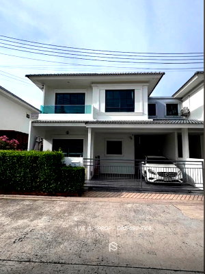 บ้านเดี่ยวให้เช่า : บ้านเช่าหนองมน เดินทางสะดวกม.บูรพา หมู่บ้านมณีรินทร์ มิดทาวน์✅ พร้อมเข้าอยู่ #HR0098