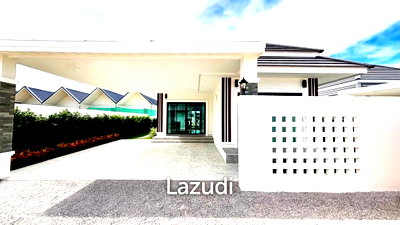 บ้านเดี่ยว ประจวบคีรีขันธ์ : บ้านเดี่ยวชั้นเดียวสมัยใหม่ 3 ห้องนอน โฮมมี่