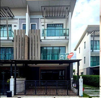 ทาวน์โฮมให้เช่า : ให้เช่า ทาวน์โฮม3ชั้น หมู่บ้านอเวนิว โคโคส (Town Avenue Cocos)พระราม2 2นอน 3น้ำ ซอย 50 หลังมุม