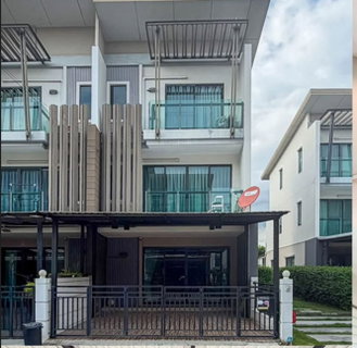 รูปภาพ For Rent 3-story Townhome in Town Avenue Cocos, Rama 2, Soi 50, Corner Unit. 2 Bedrooms, 3 Bathrooms.