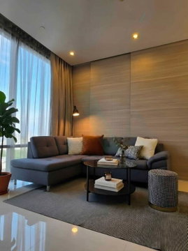 🎉 For Rent Condo THE BANGKOK SATHON Building 1, Floor 23,1 bed room, Room size 62 sqm
