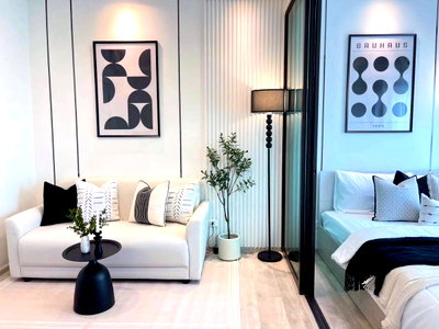 ขายคอนโด : 🔥 ขาย | ห้องรีโนเวทใหม่ พร้อมอยู่ 🏡 The Privacy พระราม 9 (314-CD-BK-RN)