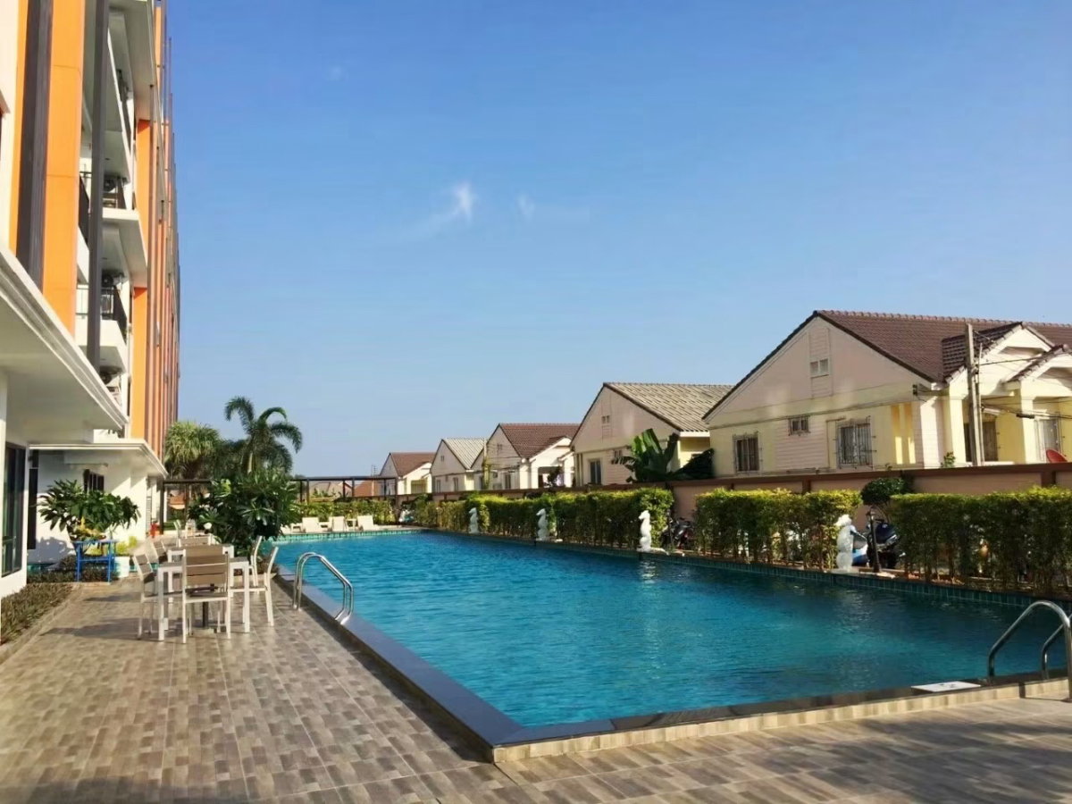 รูป 🔥 7,000 ฟ้องใหญ่ 41 ตรม. The time condo. - รูปที่ 8/11