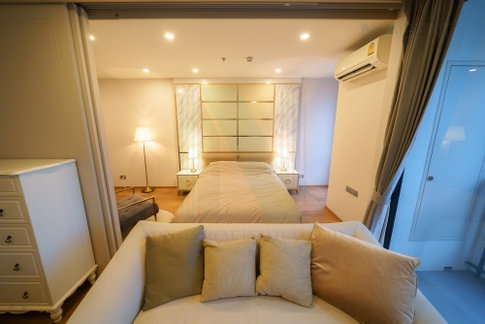 🔺 For rent condo Q CHIDLOM - PHETCHABURI Building 1, Floor 18,1 bed room, Room size 45.00 sqm