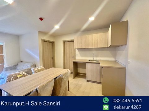 🔥 Hot Price! 🔥Condo fo sale at dcondo sand hatyai - 1Bedroom Plus - 53 Sq.m.- 2Bed2Bath- Long Pool View