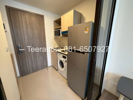 New, ready-to-move-in condo near BTS Bearing; 1-bedroom unit, 25.34 sq.m., priced at 1.69 million Baht.