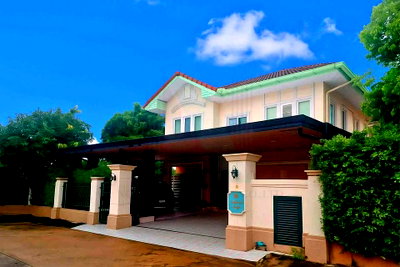บ้านเดี่ยว MRT บางพลู : ขายบ้านเดี่ยว โครงการ ภัสสร 7 รัตนาธิเบศร์ 2 ชั้น 3 ห้องนอน 2 ห้องน้ำ