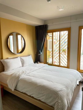 📌 For Rent Condo THE BASE SUKHUMVIT 50 Building 1, Floor 6, 1 BED PLUS, Room size 35 sqm
