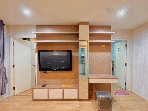 📌 For Rent Condo LUMPINI VILLE RAMKHAMHAENG 60/2 Building ฺB, Floor 10,2 bed room, Room size 52 sqm