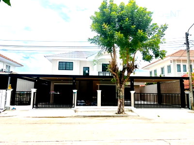 ขายบ้านเดี่ยว : ขายบ้านเดี่ยว โครงการ พฤกษา วิลเลจ 5 วงแหวน - รัตนาธิเบศร์ 2 ชั้น 4 ห้องนอน 2 ห้องน้ำ