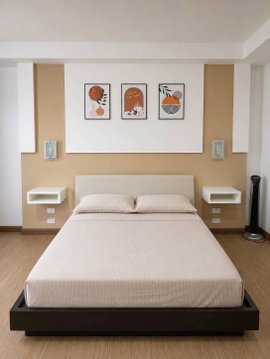  For rent The Inspire Place Abac Rama 9, near MRT Sri Kreetha (Yellow Line). 8,000 THB Fully furnished. Line: @551txomc