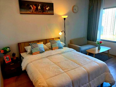 Condos for rent : For Rent Condo LIFE RAMA 4-ASOKE Building 1, Floor 24,Studio, Room size 27.00 sqm