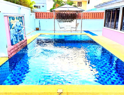 เช่าบ้านเดี่ยว ชลบุรี : Pool Villa for Rent Siam Country Club East Pattaya Pet-Friendly