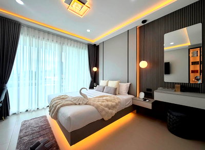 ขายคอนโด : Jomtien Sweet Condotel 2 ใกล้ถนน walking street Pattaya 