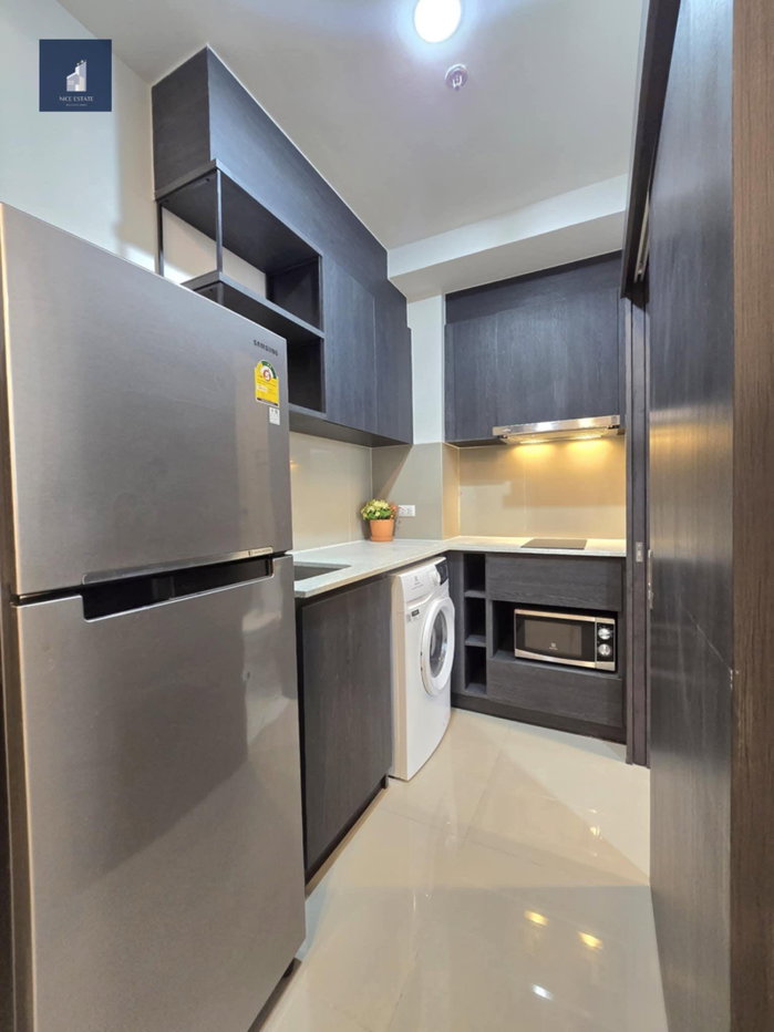 picture XT Huaikhwang 1bedroom with enclosed kitchen high floor take clear view  - 6/9