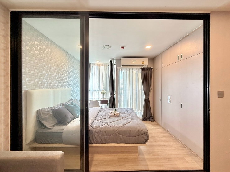 รูป Atmoz รัชดา-ห้วยขวาง ห้องพร้อมเข้าอยู่ อาคาร B ชั้น 6 - รูปที่ 2/13