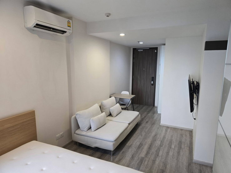 รูป 🏢 IDEO Mobi Asoke | MRT เพชรบุรี | วิวสวน | Studio ว่างพร้อมเข้าอยู่ - รูปที่ 3/7