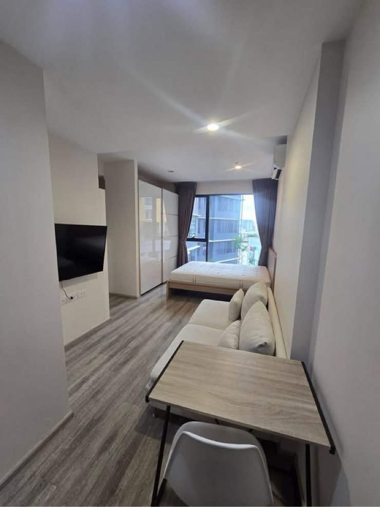 🏢 IDEO Mobi Asoke | MRT เพชรบุรี | วิวสวน | Studio ว่างพร้อมเข้าอยู่