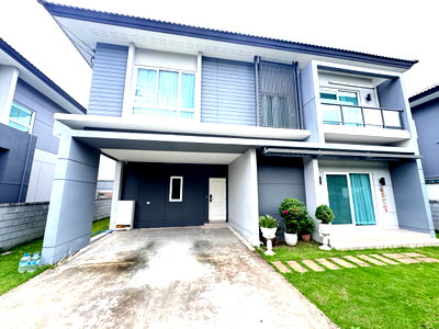 บ้านเดี่ยว สนามบินสุวรรณภูมิ : ขายบ้านเดี่ยว Centro บางนา–วงแหวน บ้านหน้าสวน ไม่มีบ้านตรงข้าม 4 นอน เจ้าของขายเอง