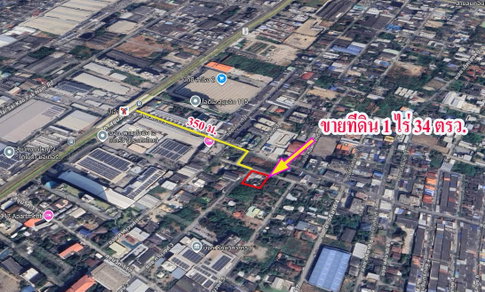 Land for sale near BTS Skytrain, Soi Sukhumvit 115 – suitable for apartment development.