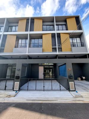 เช่าโฮมออฟฟิศ แม็คโคร บางบัวทอง : ให้เช่า!! ทาวน์โฮม 3.5 ชั้น โครงการ NUE Cove North ติดถนนราชพฤกษ์ ใกล้เด่นหล้าเพียงไม่กี่ก้าว 🔥