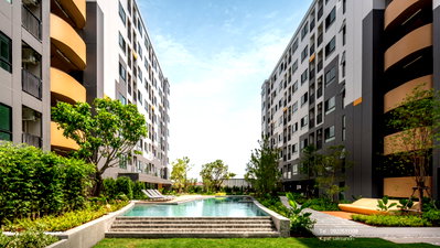 ขายคอนโด : 2 Bedroom VAY AMATA – ห้องใหญ่ ทำเลใกล้นิคมอมตะชลบุรี ซื้ออยู่ก็คุ้ม ลงทุนก็น่าสนใจ!