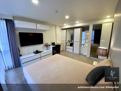 🚨 Only 8.39 Million Baht! Maestro 03 Ratchada - Rama 9, 2 Bedrooms, 57 sq.m., Great Location, Ready to Book 🔥 FD-011022
