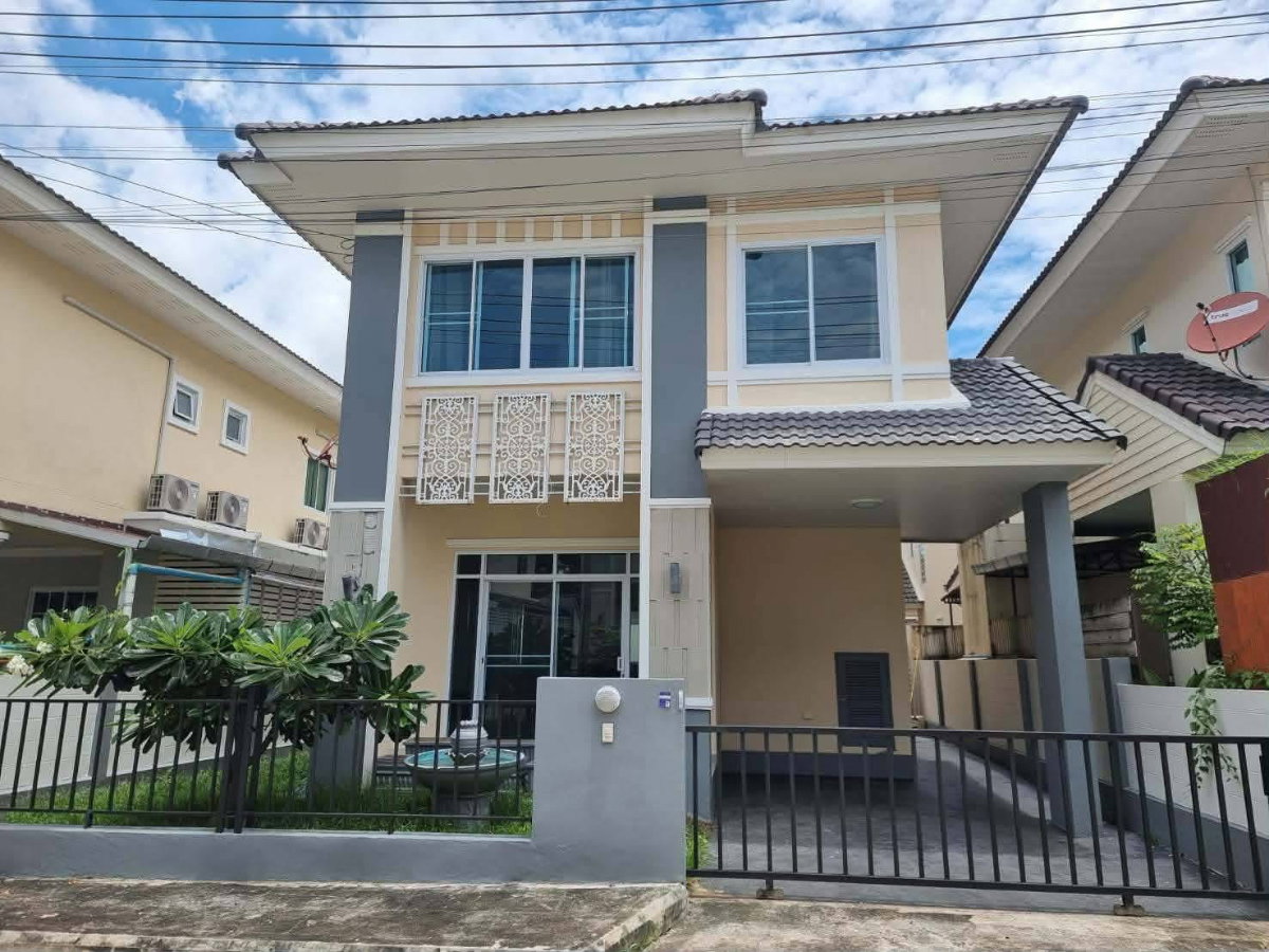 รูป ปล่อยเช่าบ้านดีญ่าวาเล่ย์สันกำแพง พื้นที่ใช้สอย 135 ตรม 3 ห้องนอน - รูปที่ 1/12