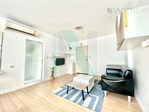 🚩 For Sell Condo DCONDO RAMKHAMHAENG 64 Building A, Floor 8,1 bed room, Room size 29 sqm