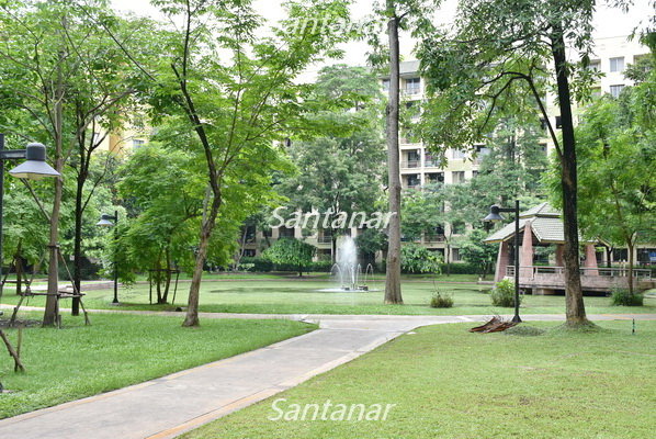 รูป ให้เช่าคอนโด เดอะพาร์คแลนด์บางนา เฟอร์และเครื่องใช้ไฟฟ้าครบ ไม่มีตึกบังไม่ชนกับใคร  - รูปที่ 10/13
