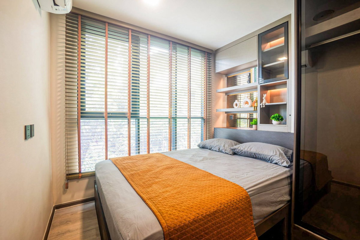 A9100869 ให้เช่า คอนโด Atmoz Palacio Ladprao Wanghin ขนาด 27 ตร.ม. ชั้น 3 ตึก C ห้องมุม