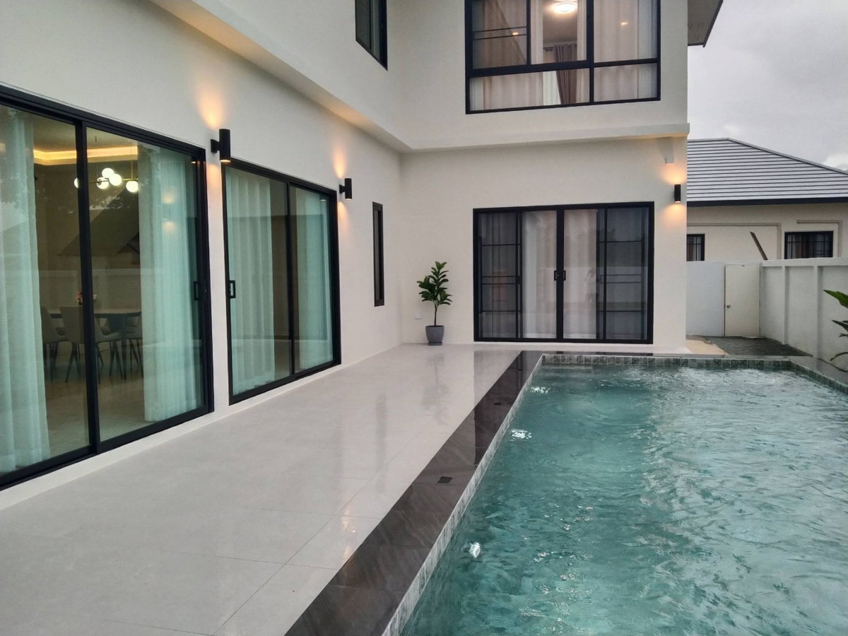 🏡✨ ขายพูลวิลล่า 2 ชั้น สไตล์โมเดิร์น พร้อมสระว่ายน้ำส่วนตัว ✨🏡 #C5MG100797